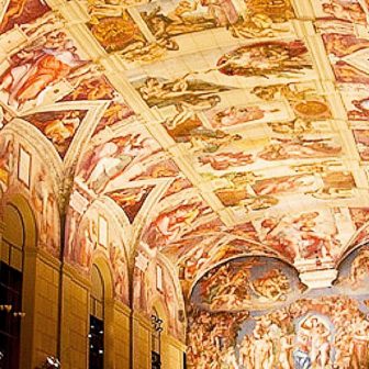 大塚国際美術館の天井壁画